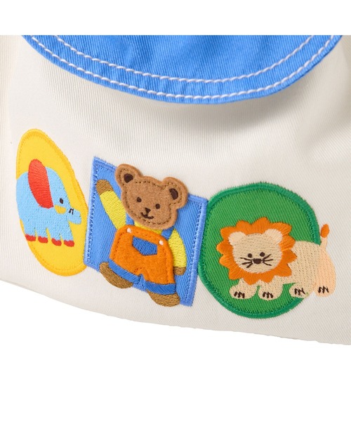 MIKI HOUSE(ミキハウス)の「クラシックベアどうぶつベビーリュック(バックパック/リュック・キッズ・マルチ・ONE SIZE)」の4枚目の写真