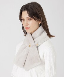 ティペット」に該当するホワイト/白色系のファッション通販