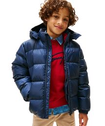 TOMMY HILFIGER(�g�~�[�q���t�B�K�[)��BOYS �G�b�Z���V�����_�E���W���P�b�g(�_�E���W���P�b�g/�R�[�g)