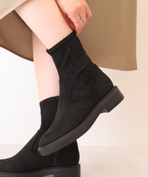 artemis by DIANA | 【軽量】厚底 ストレッチショートブーツ(ブーツ)