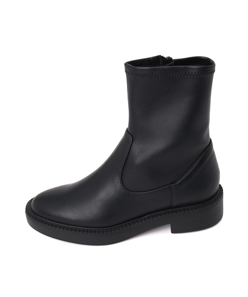 artemis by DIANA（アルテミスバイダイアナ）の「【軽量】厚底 ストレッチショートブーツ（ブーツ・レディース・ブラック/ブラック系その他・22.5cm/23.0cm/23.5cm/24.0cm/24.5cm/25.0cm/22.0cm）」の13枚目の写真