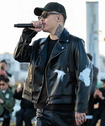 LAST NEST(ラストネスト)のLAST NEST/ラストネスト/DOVE RIDERS JACKET / BLK(ライダースジャケット)