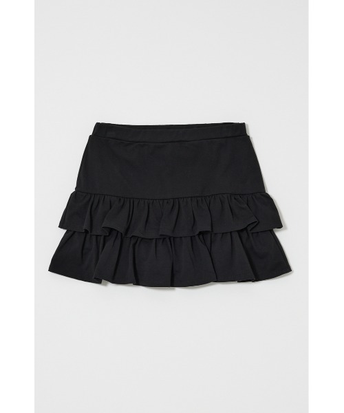 MOUSSY(マウジー)の「JERSEY ミニスカート(スカート・レディース・ブラック/杢グレー・FREE)」の11枚目の写真