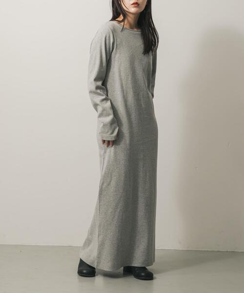 セール】バックプレートツキリブワンピ（ワンピース）｜SENSE OF PLACE