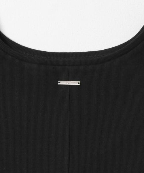 SENSE OF PLACE by URBAN RESEARCH（センスオブプレイスバイアーバンリサーチ）の「バックプレートツキリブワンピ（ワンピース・レディース・ライトグレー/ブラウン/ブラック・S/ONE）」の9枚目の写真