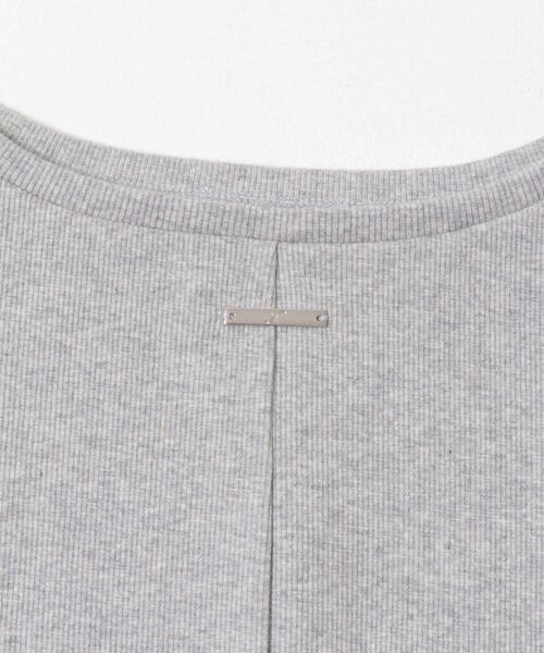 SENSE OF PLACE by URBAN RESEARCH（センスオブプレイスバイアーバンリサーチ）の「バックプレートツキリブワンピ（ワンピース・レディース・ライトグレー/ブラウン/ブラック・S/ONE）」の17枚目の写真