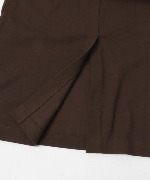 SENSE OF PLACE by URBAN RESEARCH（センスオブプレイスバイアーバンリサーチ）の「バックプレートツキリブワンピ（ワンピース・レディース・ライトグレー/ブラウン/ブラック・S/ONE）」の15枚目の写真