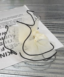 mul.（ムル）の「【446678】シアーギャザーシュシュ/ヘアゴム(RZ)（ヘアゴム）」