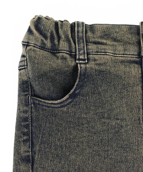 ANAP kids（アナップキッズ）の「フレンジ フレア デニム パンツ【ジュニアお揃い】（デニムパンツ・キッズ・ブルー/ブラック・130/120/110）」の18枚目の写真