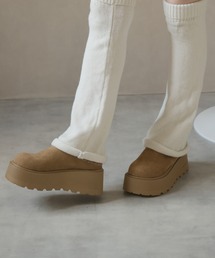 Ulysses（ユリシス）の「厚底フェイクスエードサボ（スリッポン）」