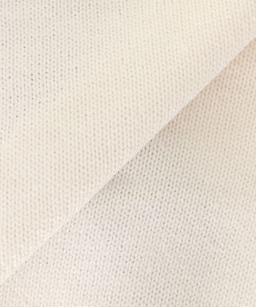 MAJESTIC LEGON(マジェスティックレゴン)の「リボン付きくまちゃんニット(ニット/セーター・レディース・ネイビー/ピンク/レッド/アイボリー・MEDIUM)」の7枚目の写真