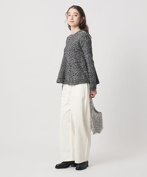 UNITED ARROWS（ユナイテッドアローズ）の「フラップポケット デニムパンツ（デニムパンツ・レディース・ネイビー/ホワイト・36/38）」の7枚目の写真