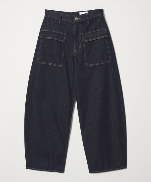 UNITED ARROWS（ユナイテッドアローズ）の「フラップポケット デニムパンツ（デニムパンツ・レディース・ネイビー/ホワイト・36/38）」の11枚目の写真