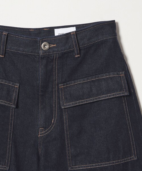 UNITED ARROWS（ユナイテッドアローズ）の「フラップポケット デニムパンツ（デニムパンツ・レディース・ネイビー/ホワイト・36/38）」の13枚目の写真