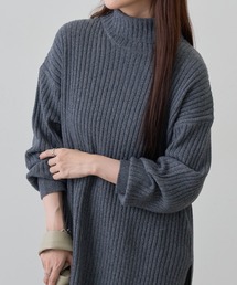 COLONY 2139（コロニートゥーワンスリーナイン）の「relaxリブタートルニット（ニット/セーター）」