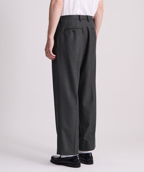 Saturdays NYC（サタデーズ ニューヨークシティ ）の「George Flannel Two Tuck Pants（その他パンツ・メンズ・オリーブ/チャコールグレー・L/M/S/X-SMALL）」の3枚目の写真
