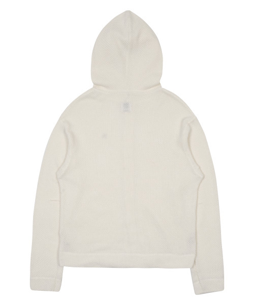 THECOLDESTMOMENT(ザコールデストモーメント)の「TCM waffle hooded crop jacket (ivory)(その他アウター・レディース・その他・SMALL/MEDIUM/LARGE)」の5枚目の写真