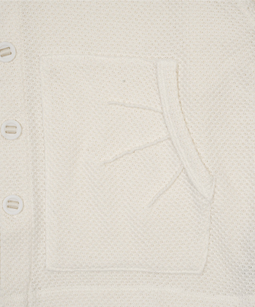 THECOLDESTMOMENT(ザコールデストモーメント)の「TCM waffle hooded crop jacket (ivory)(その他アウター・レディース・その他・SMALL/MEDIUM/LARGE)」の4枚目の写真