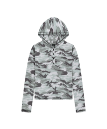 Star-Spangled Zip-Up hoodie (Black)（パーカー）｜AAKAM（アーカム