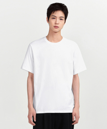 ベーシッククルーネックTシャツ[ホワイト]