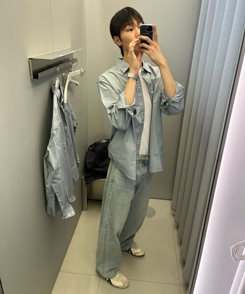 MUSINSA STANDARD（ムシンサスタンダード）の「ベーシッククルーネックTシャツ[ホワイト]（Tシャツ/カットソー・メンズ・その他・XX-LARGE/XXX-LARGE/SMALL/MEDIUM/LARGE/X-LARGE）」の21枚目の写真