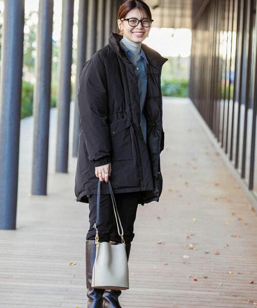 F by ROSSO(エフバイロッソ)の「F by ROSSO 撥水リバーシブルロングダウン(ダウンジャケット/コート・レディース・ブラウン/ブラック・FREE)」の22枚目の写真