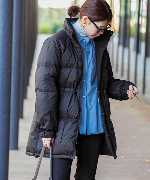 セール】F by ROSSO 撥水リバーシブルロングダウン（ダウンジャケット