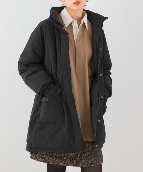 セール】F by ROSSO 撥水リバーシブルロングダウン（ダウンジャケット