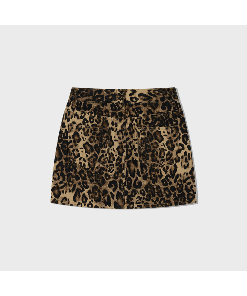 MOAA(モア)の「Leopard Print Mini Skirt (Pattern)(スカート・レディース・その他・SMALL/MEDIUM)」の4枚目の写真