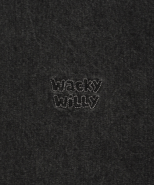 Wacky WiLLy(ワッキーウィリー)の「デニム長袖シャツブラック(シャツ/ブラウス・レディース・その他・SMALL/MEDIUM/LARGE/X-LARGE)」の5枚目の写真