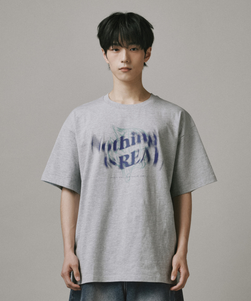 Verdnt（バーダント）の「納豆半袖Tシャツ[グレー]（Tシャツ/カットソー・レディース・グレー・SMALL/MEDIUM/LARGE/X-SMALL）」の2枚目の写真