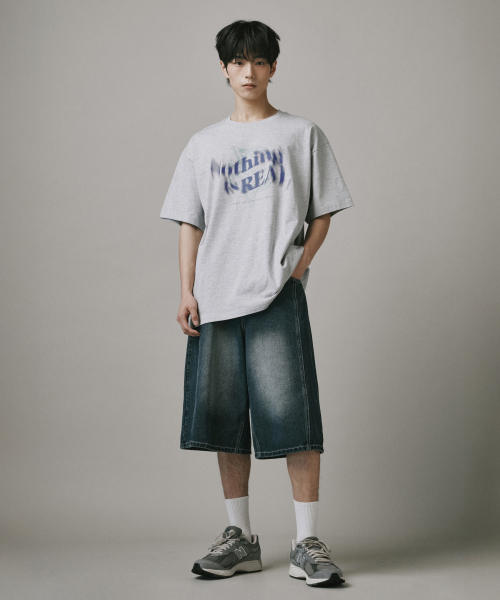 Verdnt（バーダント）の「納豆半袖Tシャツ[グレー]（Tシャツ/カットソー・レディース・グレー・SMALL/MEDIUM/LARGE/X-SMALL）」の4枚目の写真