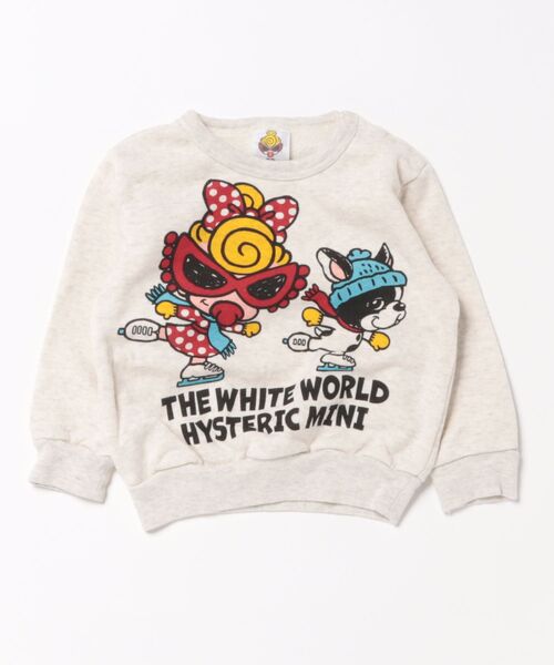 THE WHITE WORLD WITH J 裏毛トレーナー
