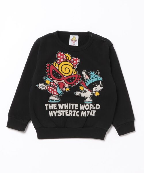 THE WHITE WORLD WITH J 裏毛トレーナー