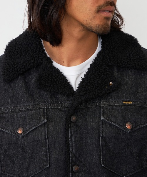 Lee（リー）の「Wrangler/ラングラー【暖】WRANGE COAT / ランチコート（ステンカラーコート・メンズ・ブルー/ブラック系その他・X-LARGE/SMALL/MEDIUM/LARGE）」の7枚目の写真