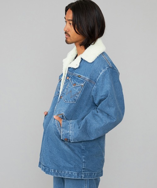 Lee（リー）の「Wrangler/ラングラー【暖】WRANGE COAT / ランチコート（ステンカラーコート・メンズ・ブルー/ブラック系その他・X-LARGE/SMALL/MEDIUM/LARGE）」の16枚目の写真