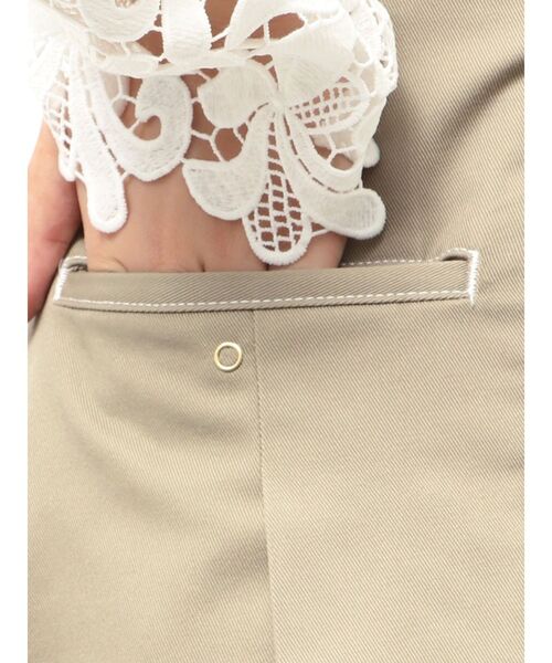 Dickies（ディッキーズ）の「【Dickies別注】マリンタックフレアスカート（スカート・レディース・ベージュ/ネイビー/ダークブラウン/ダークグリーン・SMALL/MEDIUM）」の9枚目の写真