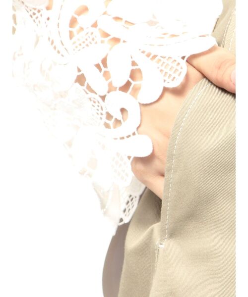 Dickies（ディッキーズ）の「【Dickies別注】マリンタックフレアスカート（スカート・レディース・ベージュ/ネイビー/ダークブラウン/ダークグリーン・SMALL/MEDIUM）」の10枚目の写真