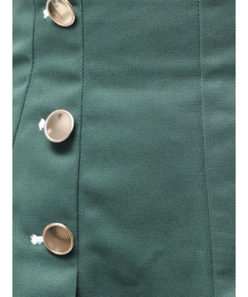 Dickies（ディッキーズ）の「【Dickies別注】マリンタックフレアスカート（スカート・レディース・ベージュ/ネイビー/ダークブラウン/ダークグリーン・SMALL/MEDIUM）」の14枚目の写真