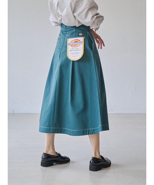 Dickies（ディッキーズ）の「【Dickies別注】マリンタックフレアスカート（スカート・レディース・ベージュ/ネイビー/ダークブラウン/ダークグリーン・SMALL/MEDIUM）」の22枚目の写真