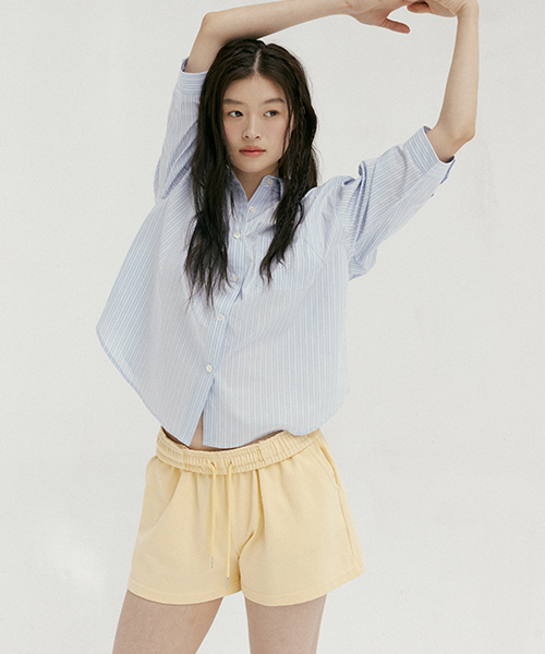 LINGSEOUL（リングソウル）の「soft pocketed shorts-yellow（その他パンツ・レディース・その他・FREE）」の4枚目の写真