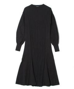 カーブベルテッドニットワンピース（ワンピース）｜UNITED TOKYO