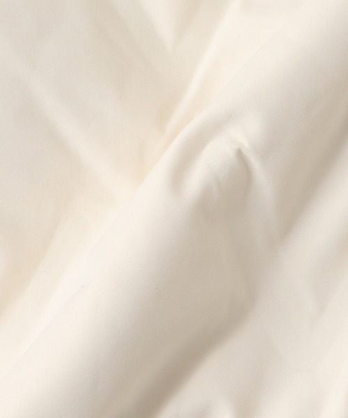 Jines（ジネス）の「ステッチレスノーカラーダウンジャケット（ダウンジャケット/コート・レディース・ブラック/アイボリー・38）」の9枚目の写真