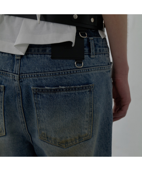 LCDC TM(エルシーディーシーティーエム)の「DOUBLE WAIST DENIM (BLUE)(デニムパンツ・レディース・その他・SMALL/MEDIUM)」の6枚目の写真