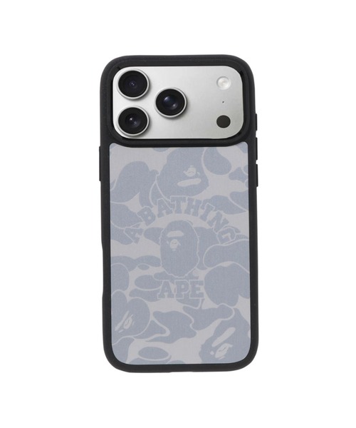 A BATHING APE iPhone 17Pro ケース SOLID CAMO IPHONE 17 PRO MAX CASE（スマホケース/カバー）｜A