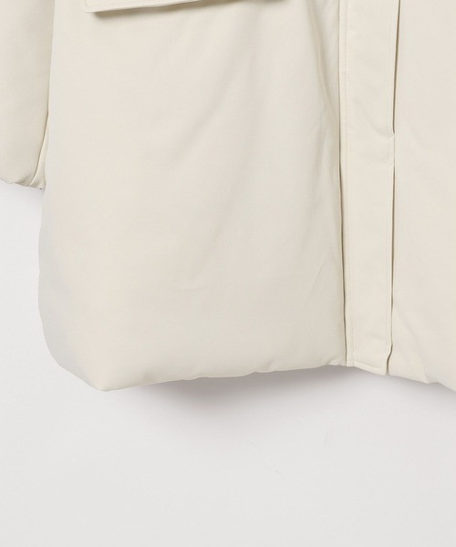 GLOBAL WORK(グローバルワーク)の「MATINEE LINE/2WAYサーマルコート/606805(ダウンジャケット/コート・レディース・オフホワイト/ブラウン系その他6・LARGE/MEDIUM)」の11枚目の写真