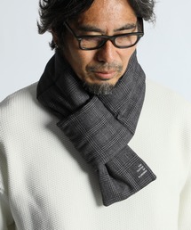 The DUFFER of ST.GEORGE | WOOL LIKE QUILTING MUFF：ウールライク 中綿マフラー(マフラー)