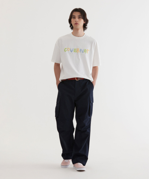 COVERNAT(カバーナット)の「ドゥードル ロゴ グラフィック T シャツ White(Tシャツ/カットソー・レディース・その他・SMALL/MEDIUM/LARGE/X-LARGE/XX-LARGE/X-SMALL)」の4枚目の写真