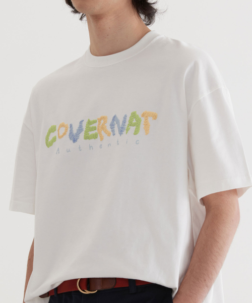COVERNAT(カバーナット)の「ドゥードル ロゴ グラフィック T シャツ White(Tシャツ/カットソー・レディース・その他・SMALL/MEDIUM/LARGE/X-LARGE/XX-LARGE/X-SMALL)」の7枚目の写真