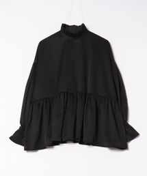 ピーチツイルフリルブラウス